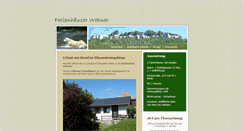 Desktop Screenshot of ferienhaus-wehner.de